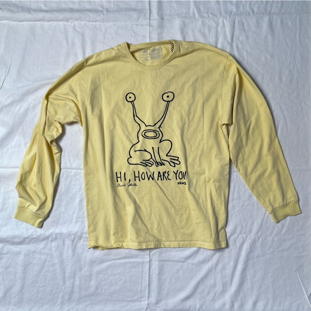 VANS Daniel Johnston Hello L/S Tee XL